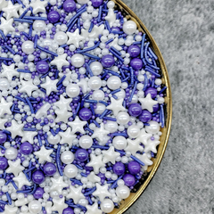 VIOLET RAIN SPRINKLES 125G