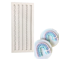 MINI TWISTED ROPES BORDER MOULD