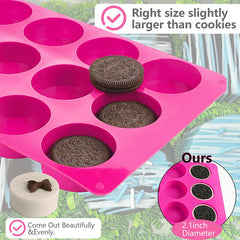 MINI ROUND CHOCOLATE MOULD 12 PCS