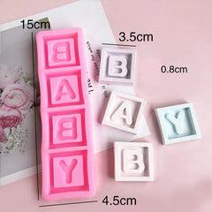 BABY MESSAGE BLOCKS MOULD