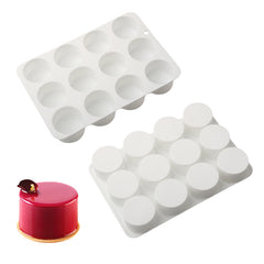 MINI ROUND CHOCOLATE MOUSSE MOULD 12 PCS