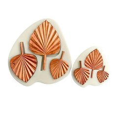 PALM LEAVES SET MOULD 3 PCS
