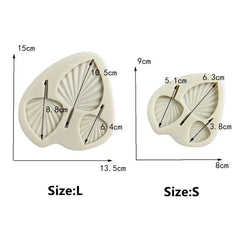 PALM LEAVES SET MOULD 3 PCS