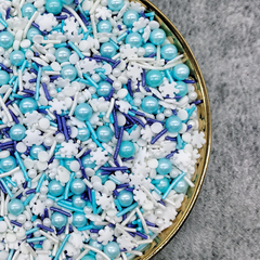 BLUE RAIN SPRINKLES 125G