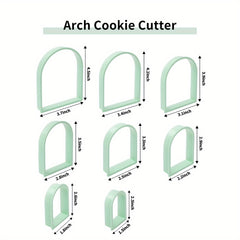 ARC COOKIE CUTTER SET 8 PCS