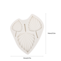 PALM LEAVES SET MOULD 3 PCS