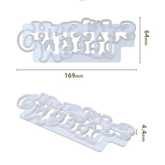 MERRY CHRISTMAS CUTTER