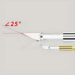 EXACTO/SCULPTING/CARVING KNIFE WITH 5 EXTRA BLADES