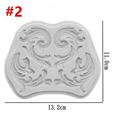 ROCOCO FLOURISHES SCROLL MOULD
