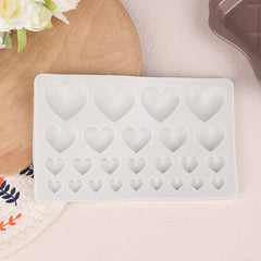 ASSORTED SIZES MINI LOVE HEARTS MOULD