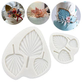 PALM LEAVES SET MOULD 3 PCS