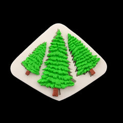 CHRISTMAS TREES MOULD 3 PCS