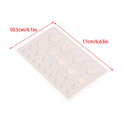 ASSORTED SIZES MINI LOVE HEARTS MOULD