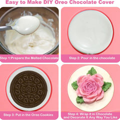MINI ROUND CHOCOLATE MOULD 12 PCS