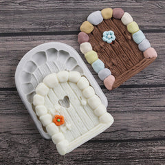 CASTLE WOODEN DOOR MOULD