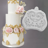 ROCOCO FLOURISHES SCROLL MOULD