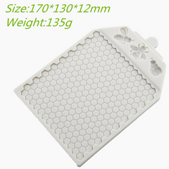 HONEYCOMB WITH BEES MOULD
