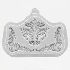 ROCOCO CORNERS & CREST SCROLL MOULD
