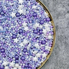 PURPLE RAIN SPRINKLES 125G