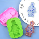 LARGE LEGO FIGURINE CHOCOLATE MOULD (RED)