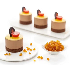 MINI CYLINDER CHOCOLATE MOUSSE MOULD 8 PCS