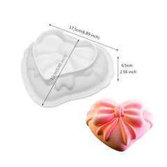 LOVE HEARTS WITH BOW CHOCOLATE MOUSSE MOULD