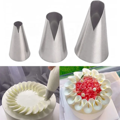 ST HONORE STAINLESS STEEL PASTRY DECORATING NOZZLE SET (686,580,480)