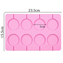 ROUND LOLLIPOP MOULD- DIAMETER 5CM
