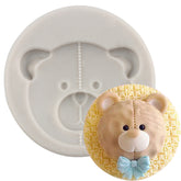 TEDDY BEAR FACE MOULD