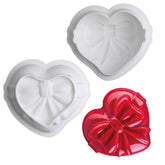 LOVE HEARTS WITH BOW CHOCOLATE MOUSSE MOULD