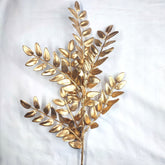 ARTIFICIAL GOLD ASH TREE LEAF TOPPER