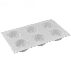 MINI ROUND ORIGAMI CHOCOLATE MOUSSE MOULD 6 PCS