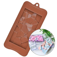 BROKEN / CRACKED CHOCOLATE BAR MOULD