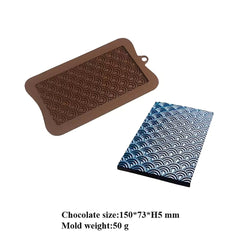 WAVES LARGE CHOCOLATE BAR MOULD