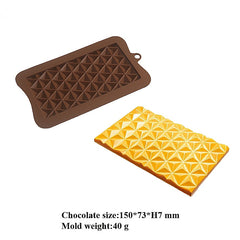 DIAMOND LARGE CHOCOLATE BAR MOULD