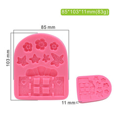 CASTLE WOODEN WINDOW MOULD