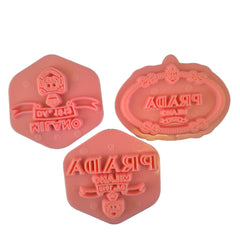 MINI PRADA LOGO EMBOSSERS SET 3PCS