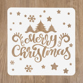 MINI MERRY CHRISTMAS MESSAGE STENCIL
