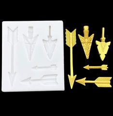 ASSORTED MINI ARROWS AND ARROWHEADS MOULD