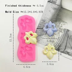 FLEUR DE LIS MOULD 3 PCS SET