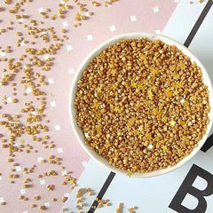 MINI SUGAR CRYSTALS WITH STARS SPRINKLES 125G