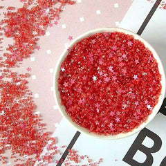 MINI SUGAR CRYSTALS WITH STARS SPRINKLES 125G