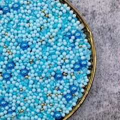 BLUE TRINKET SPRINKLES 125G