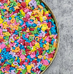 ALPHABET SPRINKLES 125G