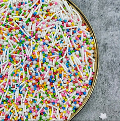 RAINBOW RAIN SPRINKLES 125G