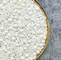 WHITE RAIN SPRINKLES 125G