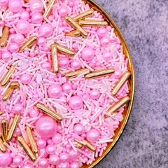 PINK AND BOUJIE SPRINKLES 125G