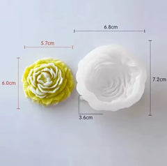 LARGE 3D SINGLE PEONY MOULD