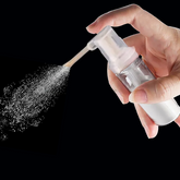 DRY GLITTER/LUSTER POWDER SPRAY BOTTLE (LONG SPOUT) 35ML