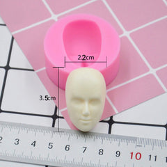 SLIM HUMAN FACE MOULD